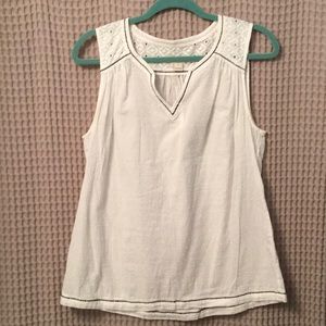 J. Crew White Tank Top